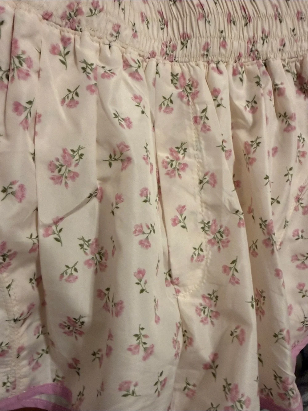 Peach Love Lavender/Pink Pullover and Floral Shorts Set - Picture 7 of 7